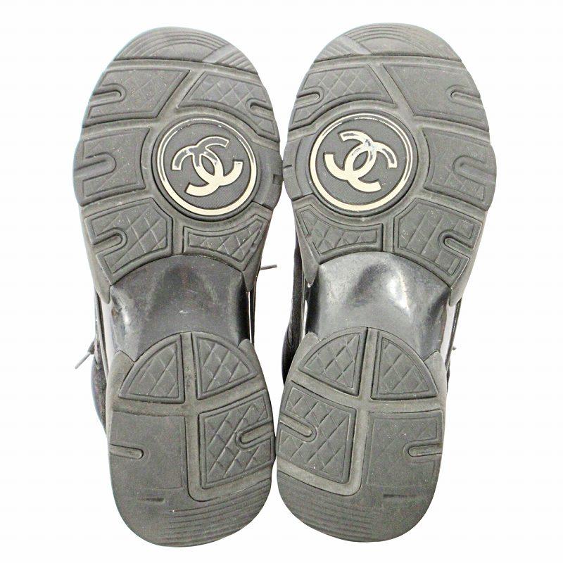 CHANEL（シャネル） ココマーク スニーカー ナイロン スエード 39 26cm