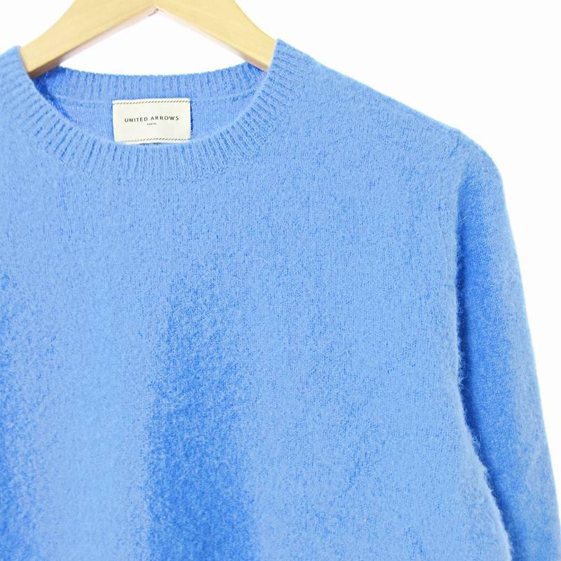 UNITED ARROWS - ユナイテッドアローズ ウールカシミヤ混 スムース スリット ニットプルオーバー UNITED ARROWS（ユナイテッドアローズ）の「C/R スムース