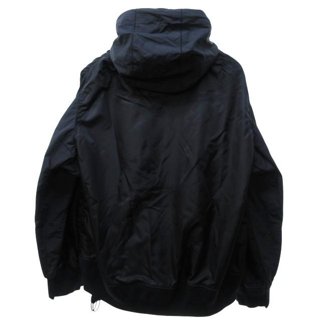 L　SACAI NIKE Layered Bomber Jacket　サカイ Nike x Sacai Layered Bomber Jacket Grey Fog Men's - SS21 - US