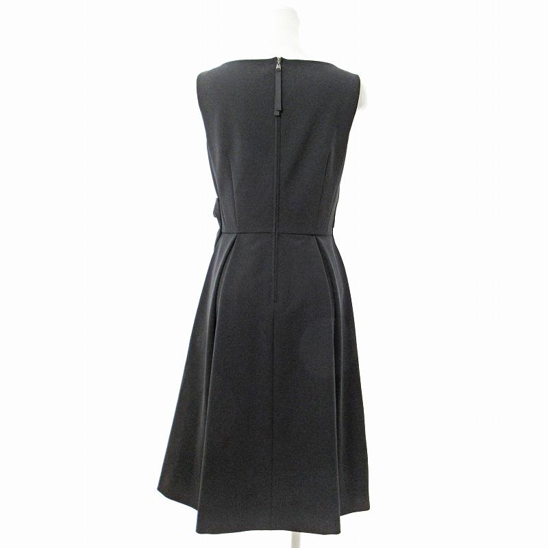 FOXY NEW YORK フォクシー ノースリーブワンピース フォクシーニューヨーク FOXEY NEW YORK 美品 31877 レディシェイプ