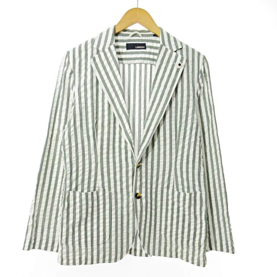 ラルディーニ LARDINI ジャケット ストライプ ブートニエール 【公式通販】