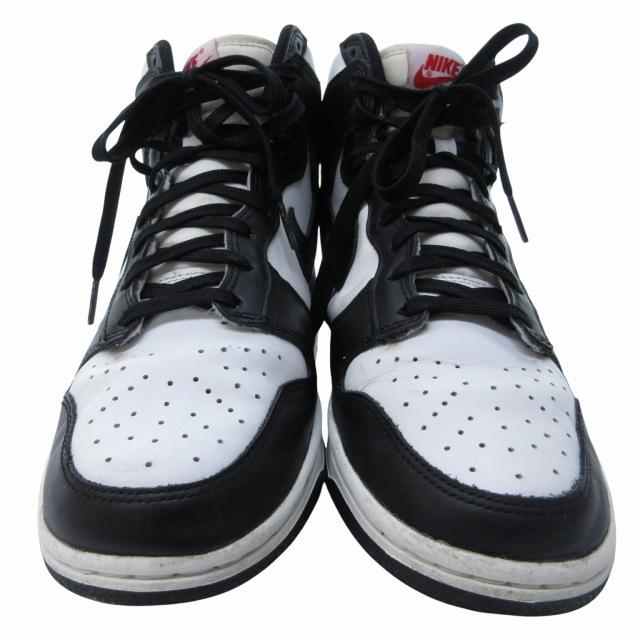 NIKE（ナイキ） ダンク ハイカットスニーカー バイカラー 白 ホワイト