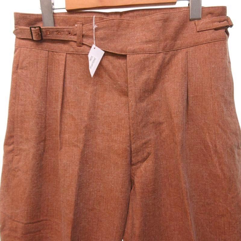 未使用品 オールドジョー OLDJOE 24SS SIDE BUCKLE GURKHA TROUSER