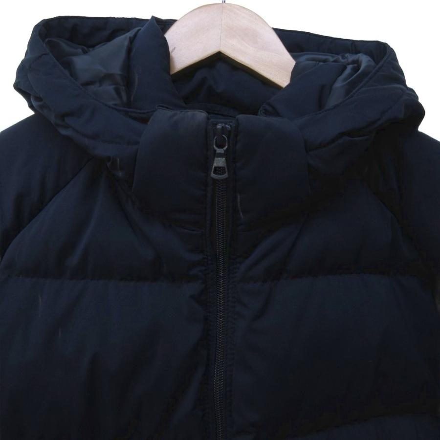 ユニクロ（UNIQLO） ダウンジャケット ブルゾン 長袖 フード付き 紺