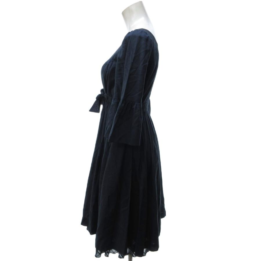 ✨美品✨バーバリーブルーレーベル ワンピース フリル マキシ ホースロゴ 38 BURBERRY BLUE LABEL バーバリーブルーレーベル ワンピース