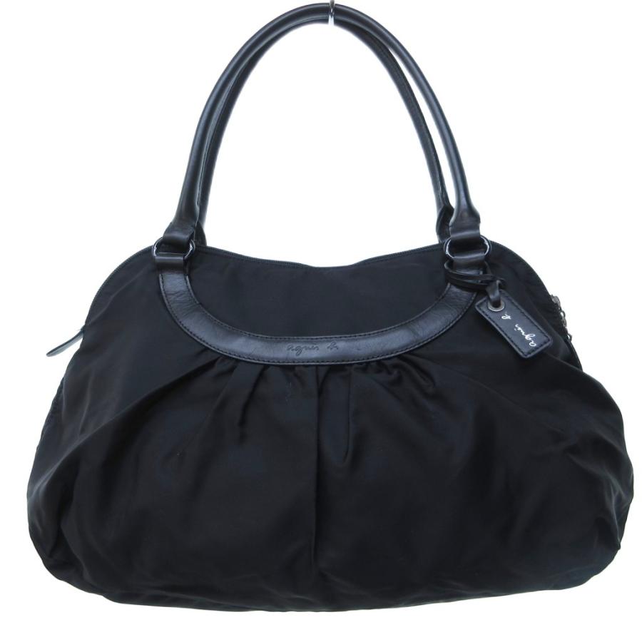agnes b.（アニエスベー） 美品 ナイロン トートバッグ ハンドバック