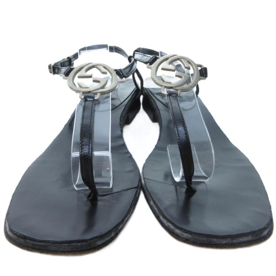 GUCCI（グッチ） GUCCI GG金具 トングサンダル ミュール フラット