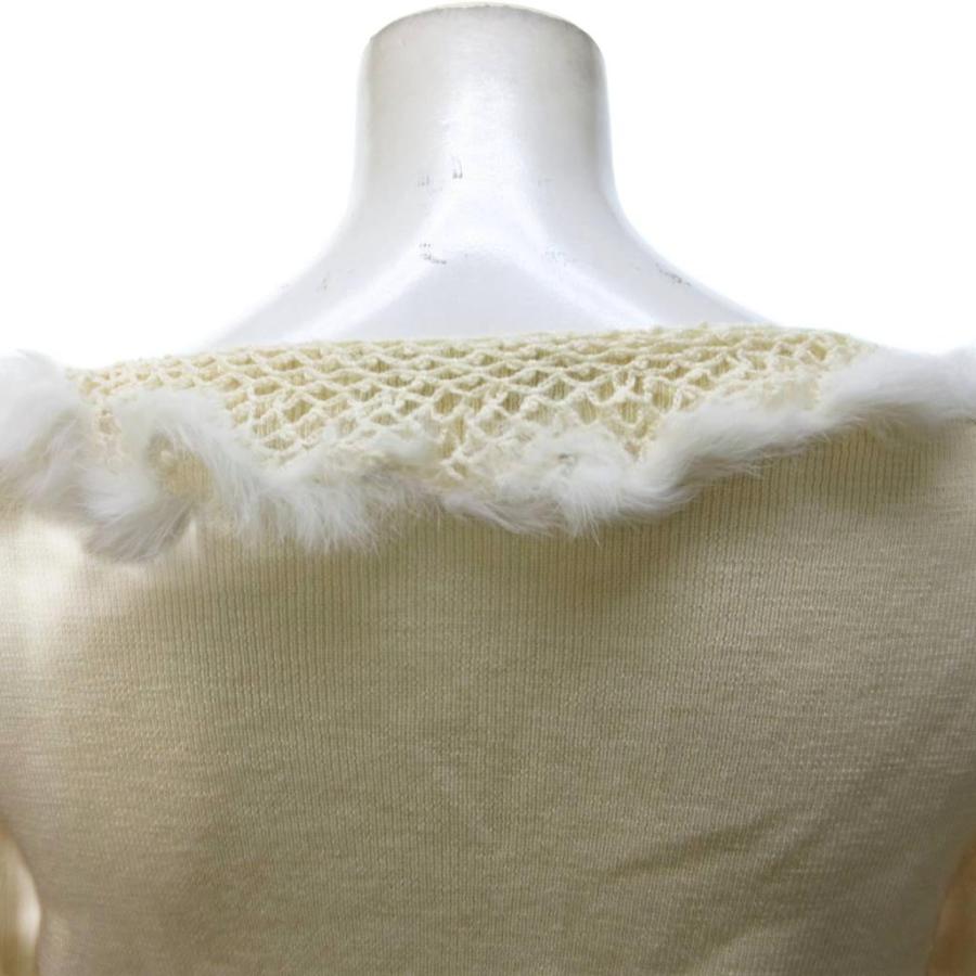 フランコフェラーロ FRANCO FERRARO ニット セーター 長袖 ラビット