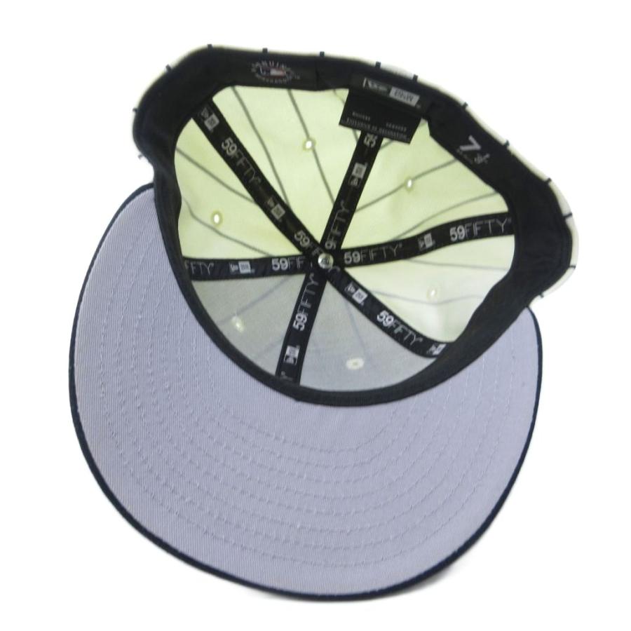 ニューヨーク・ヤンキース キャップ 71/8(56cm) ストライプ柄 ニューヨーク・ヤンキース キャップ 71/8(56cm) ストライプ柄