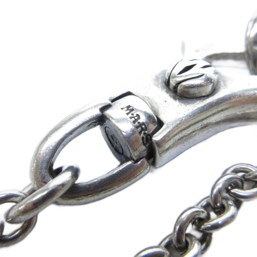 マーズ MARS 希少 シルバー925 ウォレットチェーン キーチェーン