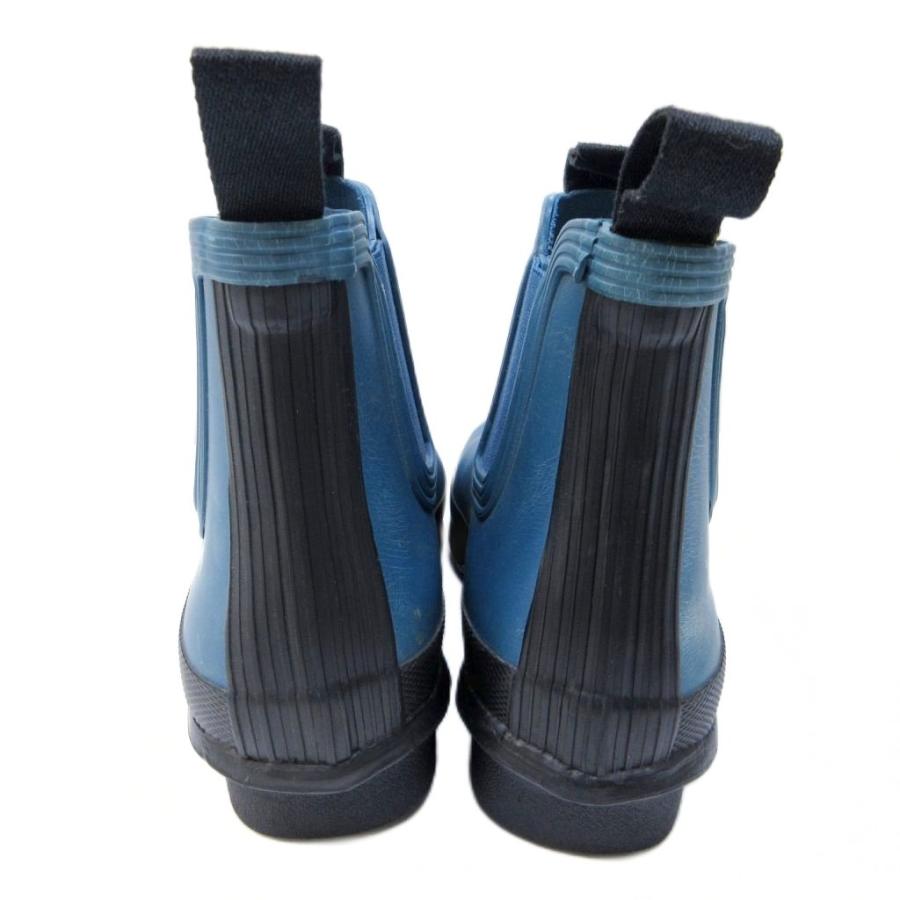 ハンター HUNTER サイドゴアブーツ レインブーツ シューズ ロゴ 約23cm