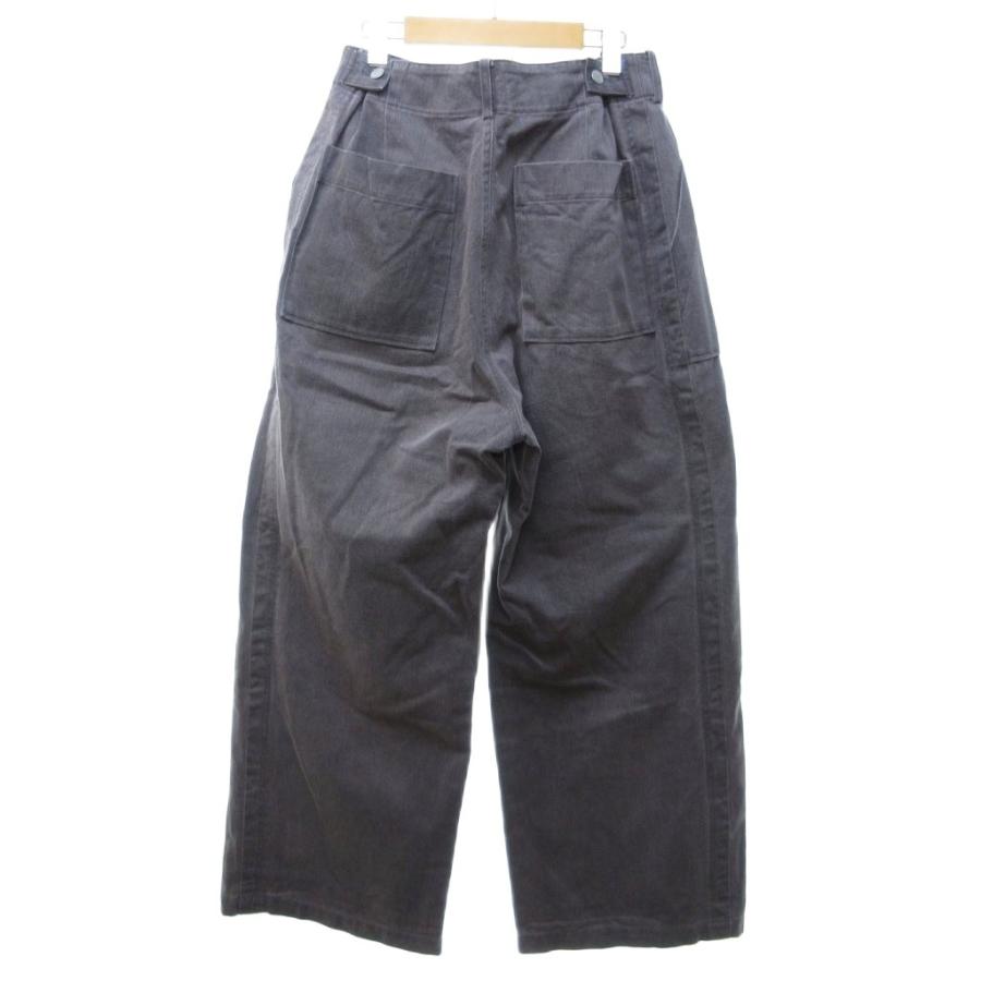 ヨーク yoke 25SS cotton 1tuck wide leg baker pants バギーデニム