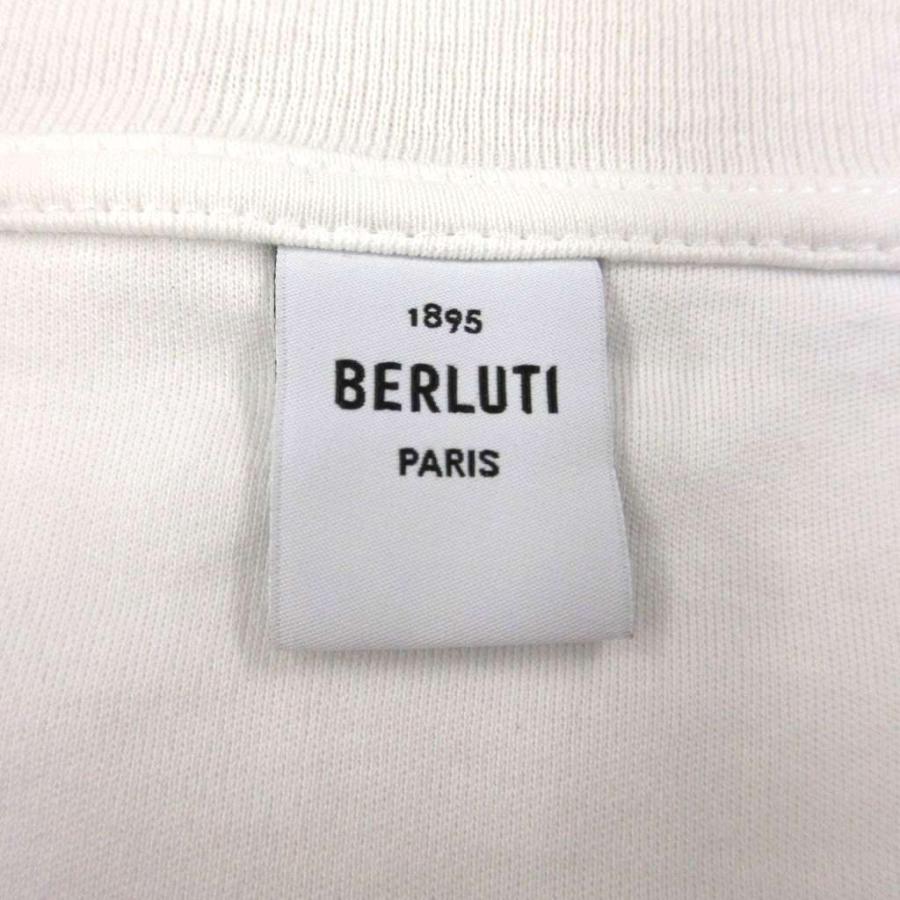ベルルッティ Berluti コットン Tシャツ カットソー 半袖 白 ホワイト