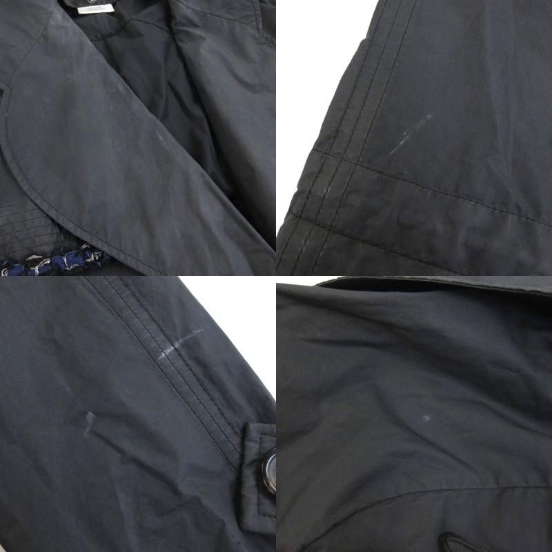 CHANEL（シャネル） ツイード トリム トレンチコート ロング ココ