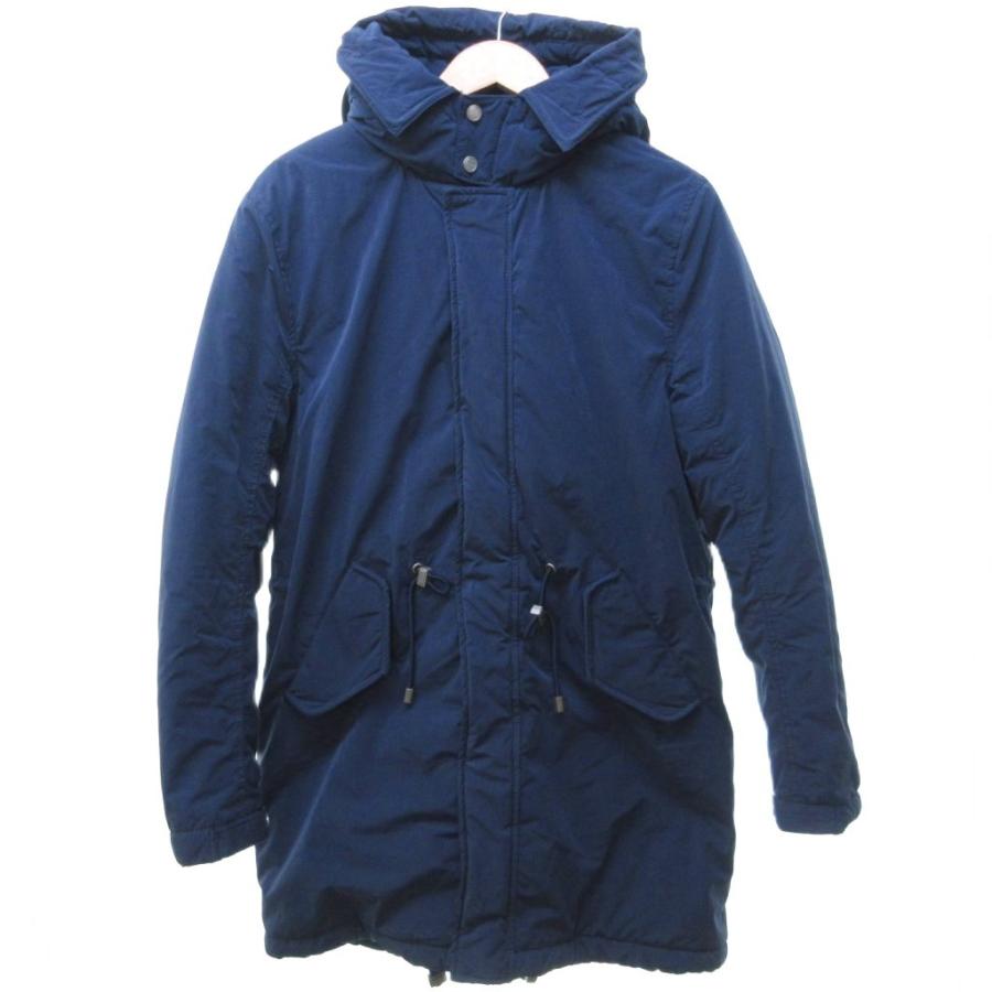ザラマン ZARA MAN モッズコート ジャケット フード 長袖 紺 ネイビー