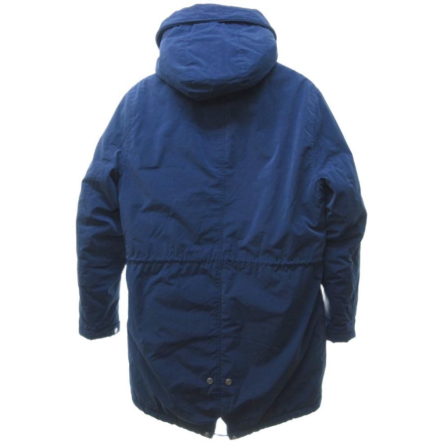 ザラマン ZARA MAN モッズコート ジャケット フード 長袖 紺 ネイビー