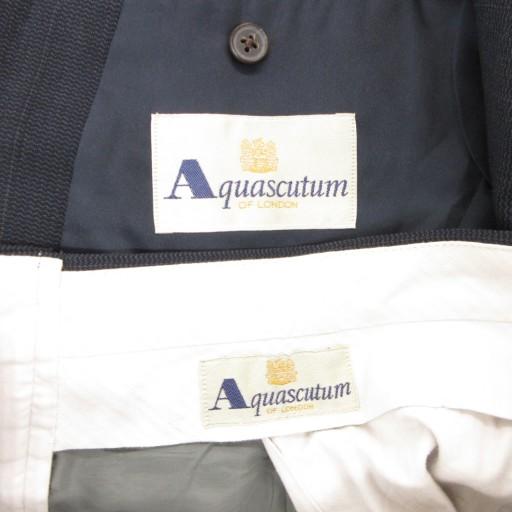 アクアスキュータム AQUASCUTUM シングルスーツ セットアップ