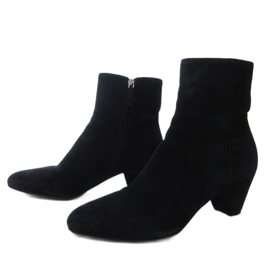 miu ミュウミュウ miumiu スエード ショートブーツ ポインテッドトゥ  