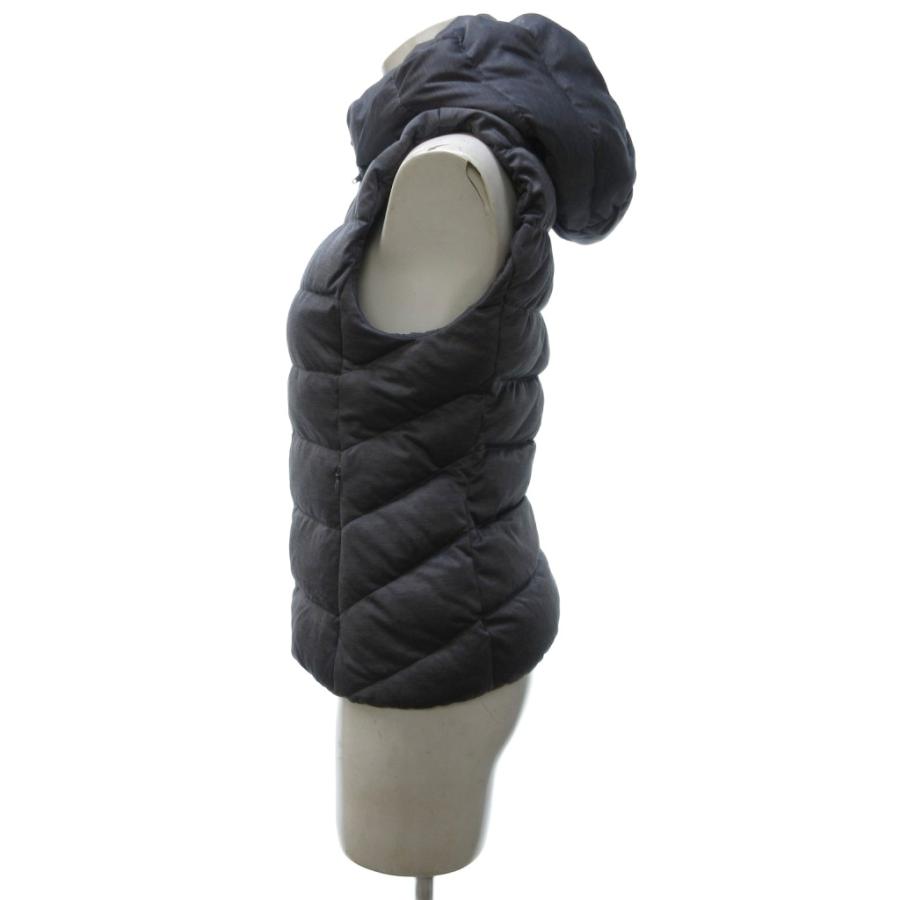 ユニクロ UNIQLO 美品 ダウンベスト フーディー パーカー ノースリーブ