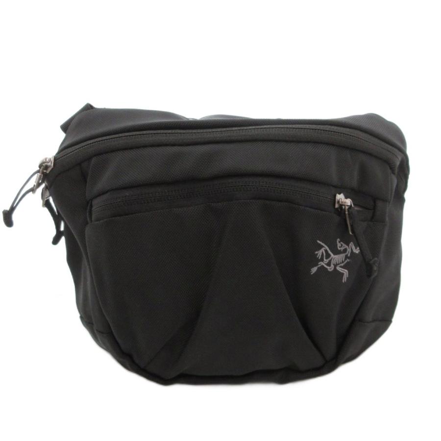 ARC'TERYX ブラック ボディバッグ・ウエストポーチ ARC'TERYX（アークテリクス） 美品 ウエストバッグ ボディバッグ