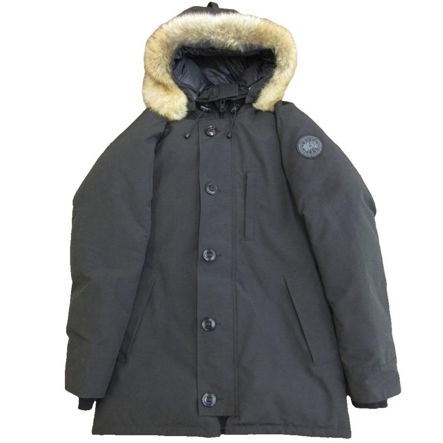 美品✨カナダグースブラックレーベル シャトーパーカ ダウン 黒 M相当 コヨーテ シャトー パーカ ブラックレーベル(2053MB)｜カナダグース (CANADA