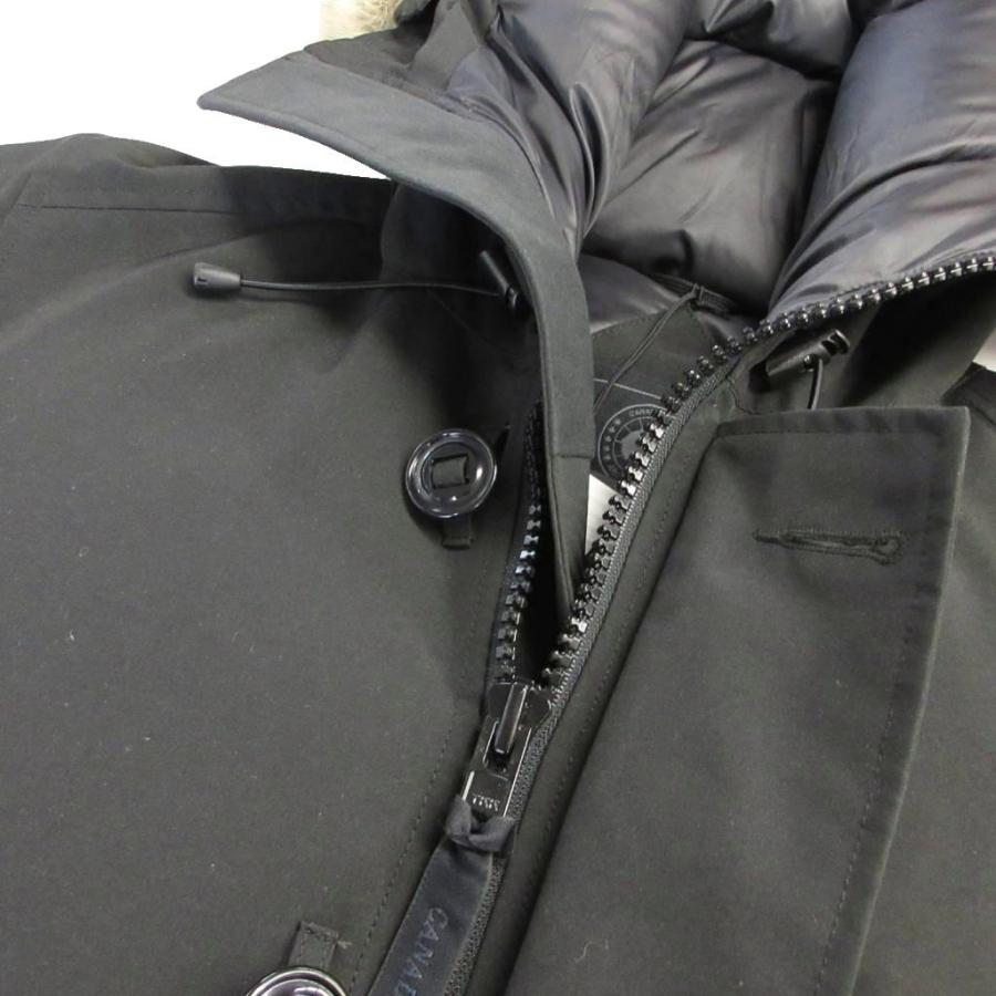 カナダグース CANADA GOOSE 美品 コヨーテファー ブラックレーベル 