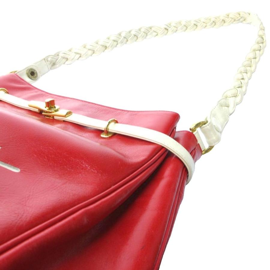Kitamura（キタムラ） レザー ショルダーバッグ ゴールド金具 フラップ 
