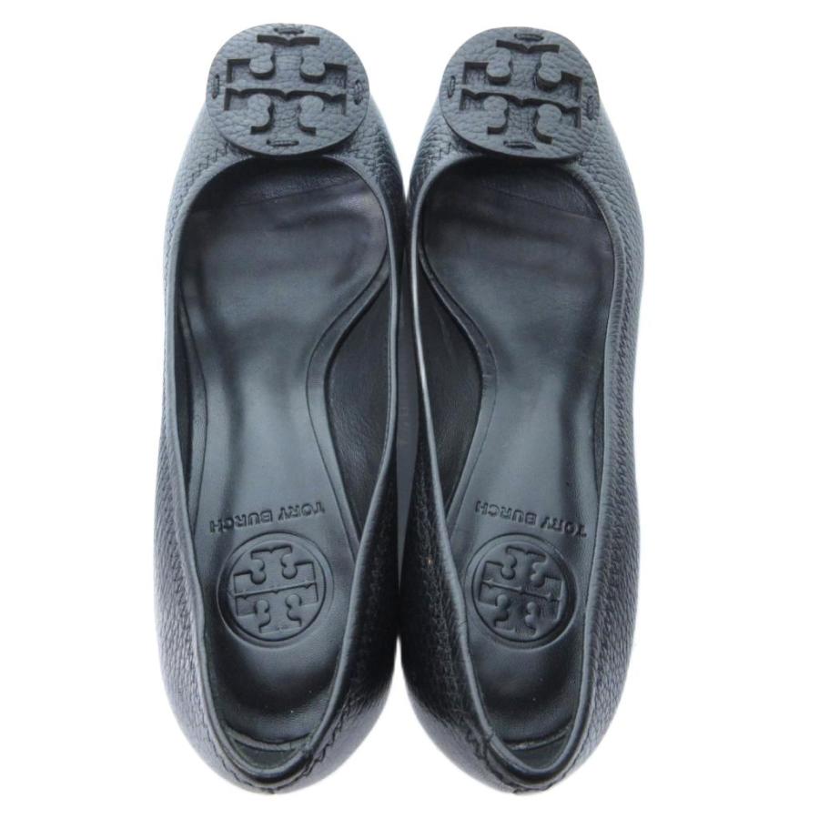TORY BURCH（トリーバーチ） レザー オープントゥ パンプス ウェッジ