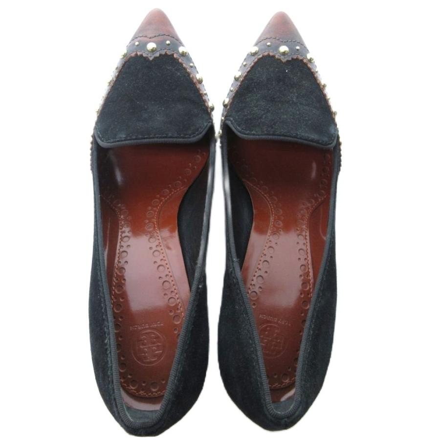 TORY BURCH（トリーバーチ） スエード スタッズ パンプス ポインテッド 