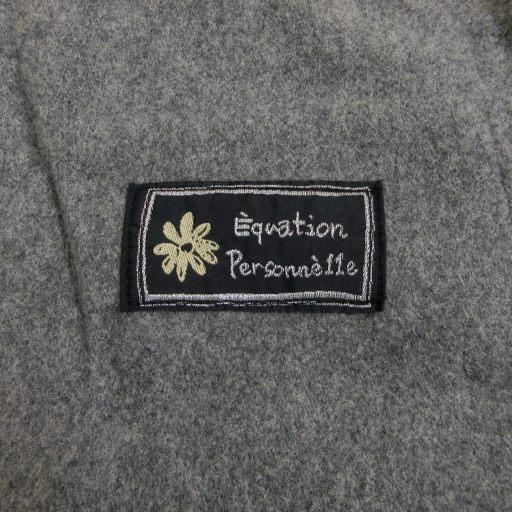 エカッション EQUATION PERSONNELLE ウールジャケット コート 銀ボタン 