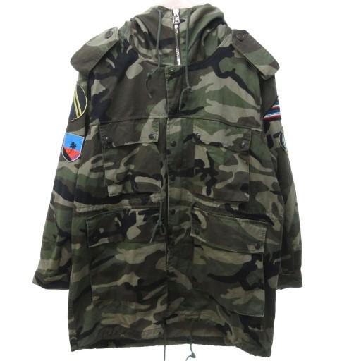 サンローラン パリ SAINT LAURENT PARIS 希少 美品 16SS ミリタリー