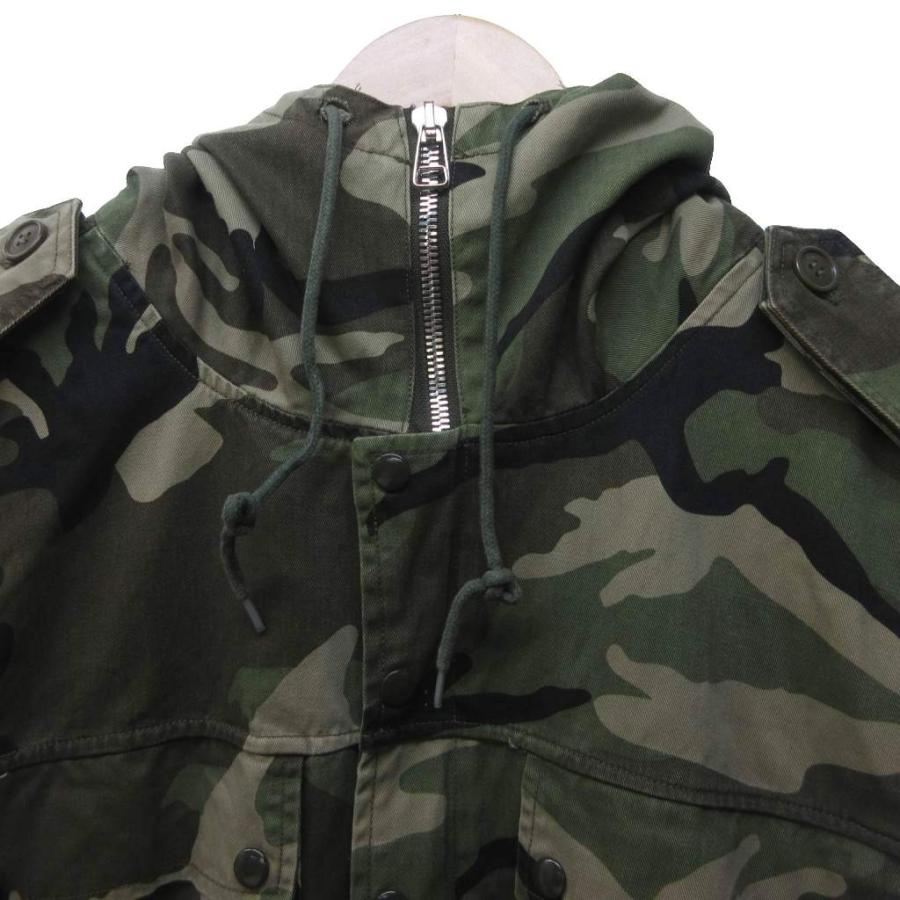 サンローラン パリ SAINT LAURENT PARIS 希少 美品 16SS ミリタリー