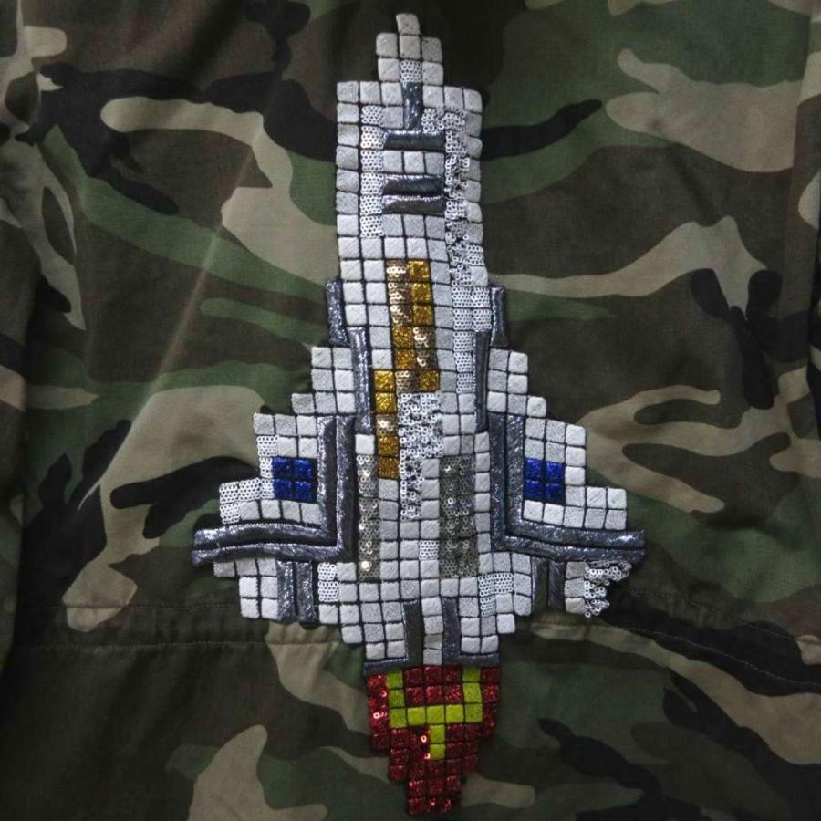 サンローラン パリ SAINT LAURENT PARIS 希少 美品 16SS ミリタリー