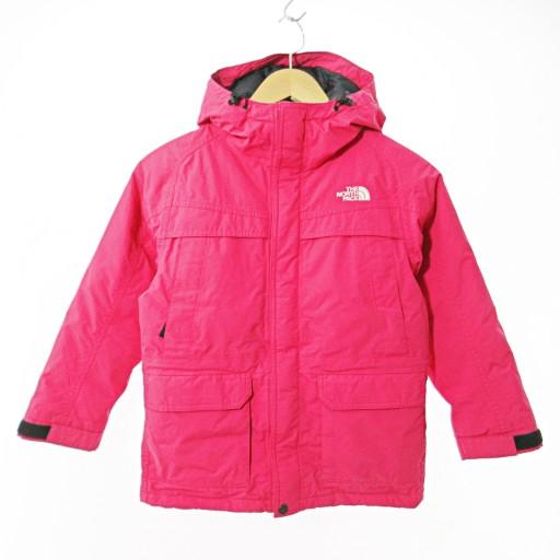 【超美品】ノースフェイスキッズ フード付きダウンジャケット ピンク 軽量 防寒 THE NORTH FACE（ザ ノースフェイス） キッズ ダウンジャケット ダウン