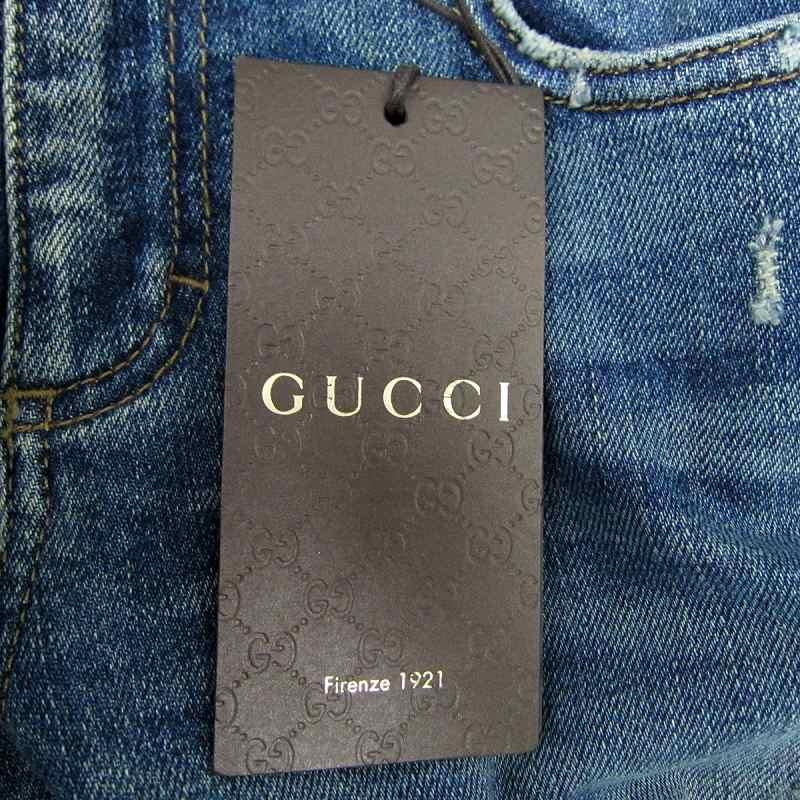 GUCCI（グッチ） 未使用品 タグ付き デニムパンツ ジーンズ