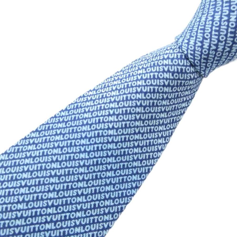 LOUIS VUITTON（ルイ・ヴィトン） ネクタイ レギュラータイ ロゴ 総柄