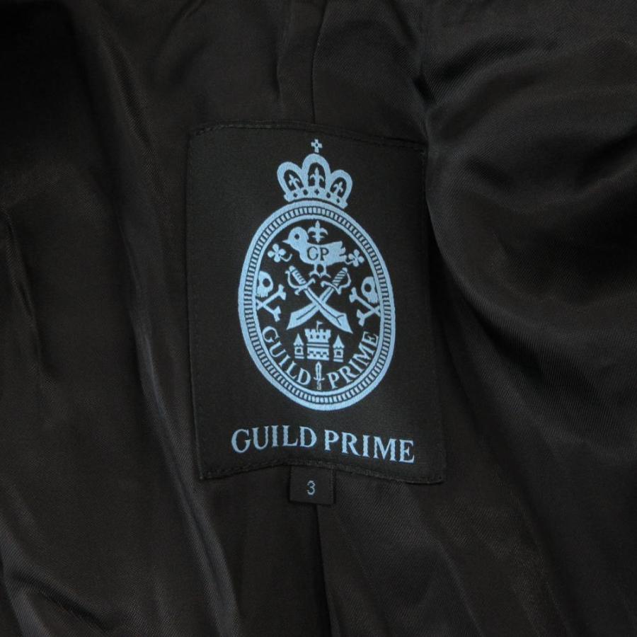 GUILD PRIME★迷彩ジャケット★サイズ3 ギルドプライム GUILD PRIME テーラードジャケット 3 総裏地 シングル