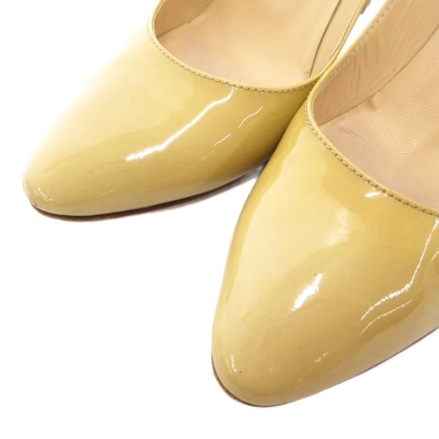 【新品】JIMMY CHOO イエローパンプス 35.5 ジミーチュウ JIMMY CHOO パンプス 35.5 22.5cm シューズ 黄 イエロー