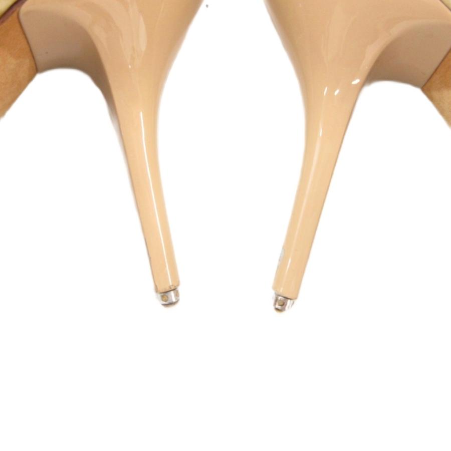 ジミーチュウ JIMMY CHOO パンプス 35.5 22.5cm シューズ 黄 イエロー