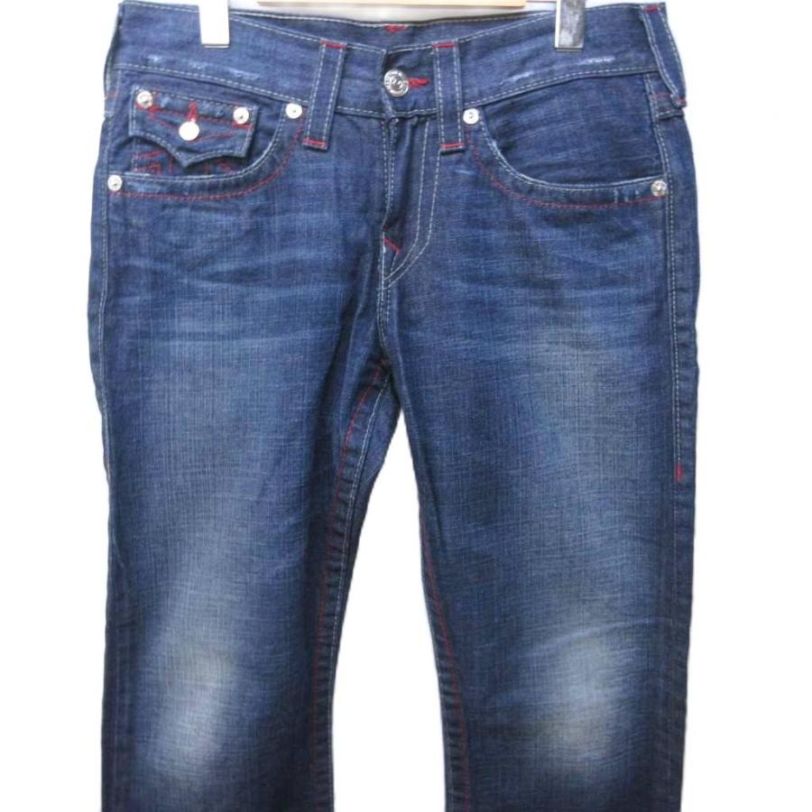 TRUE RELIGION　トゥルーレリジョン　デニム　ダメージ　ブーツカット トゥルーレリジョン TRUE RELIGION 美品 BOOT CUT デニム ジーンズ