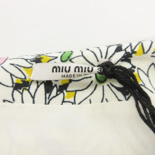 miu miu（ミュウミュウ） 未使用品 タグ付 2021 ワンピース デイジー柄 
