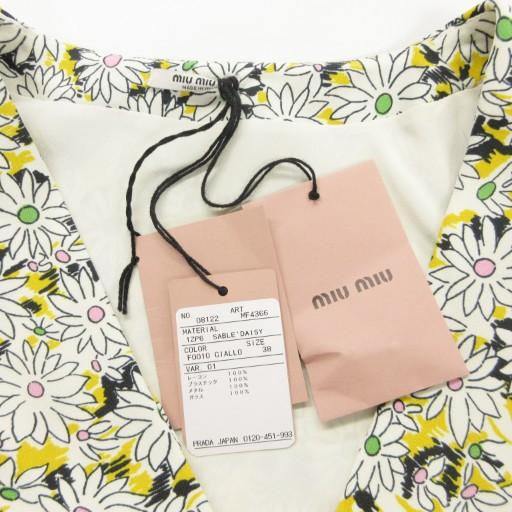 miu miu（ミュウミュウ） 未使用品 タグ付 2021 ワンピース デイジー柄 