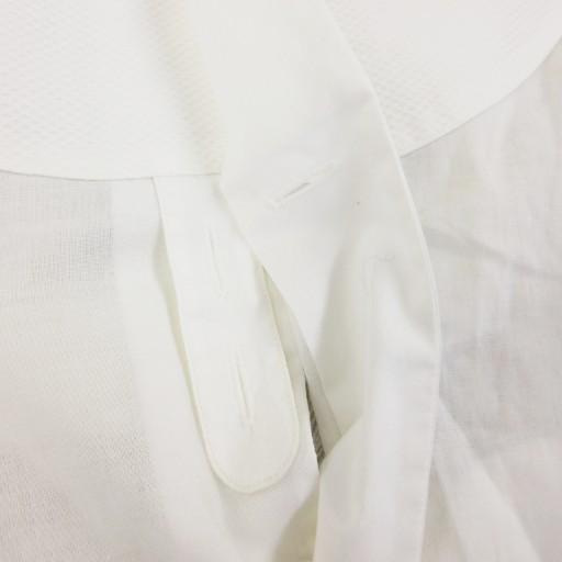 【中古】エルメス GRAND UNIFORME グランドユニフォーム ドレスシャツ 切替 スカーフ柄 総柄 ロング 39 約L ■MNK3 HERMES（エルメス） HERMES GRAND UNIFORME グランドユニフォーム