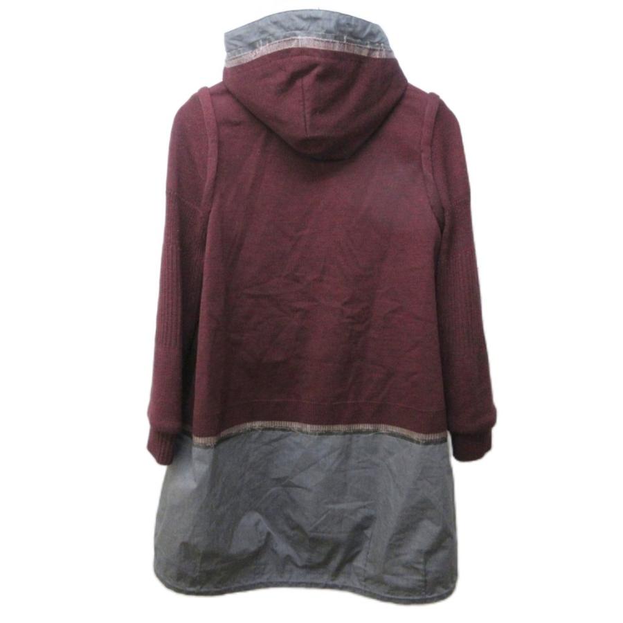 アンダーカバーイズム UNDERCOVERISM 09AW ニット切替 コート