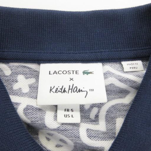 LACOSTE（ラコステ） × キースヘリング Keith haring コラボ 鹿の子 