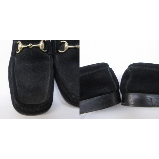 GUCCI（グッチ） ホースビット ローファー スエード レザー 革靴 41 1
