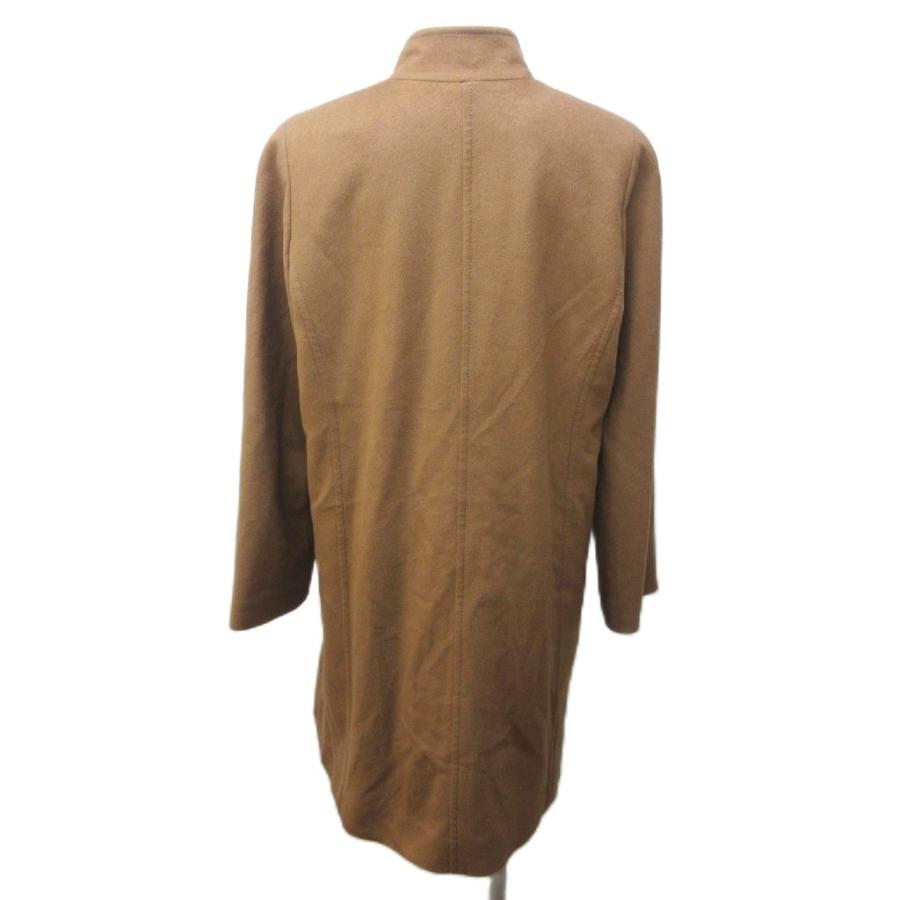 レリアン Leilian カシミヤ スタンドカラーコート ジャケット ロング