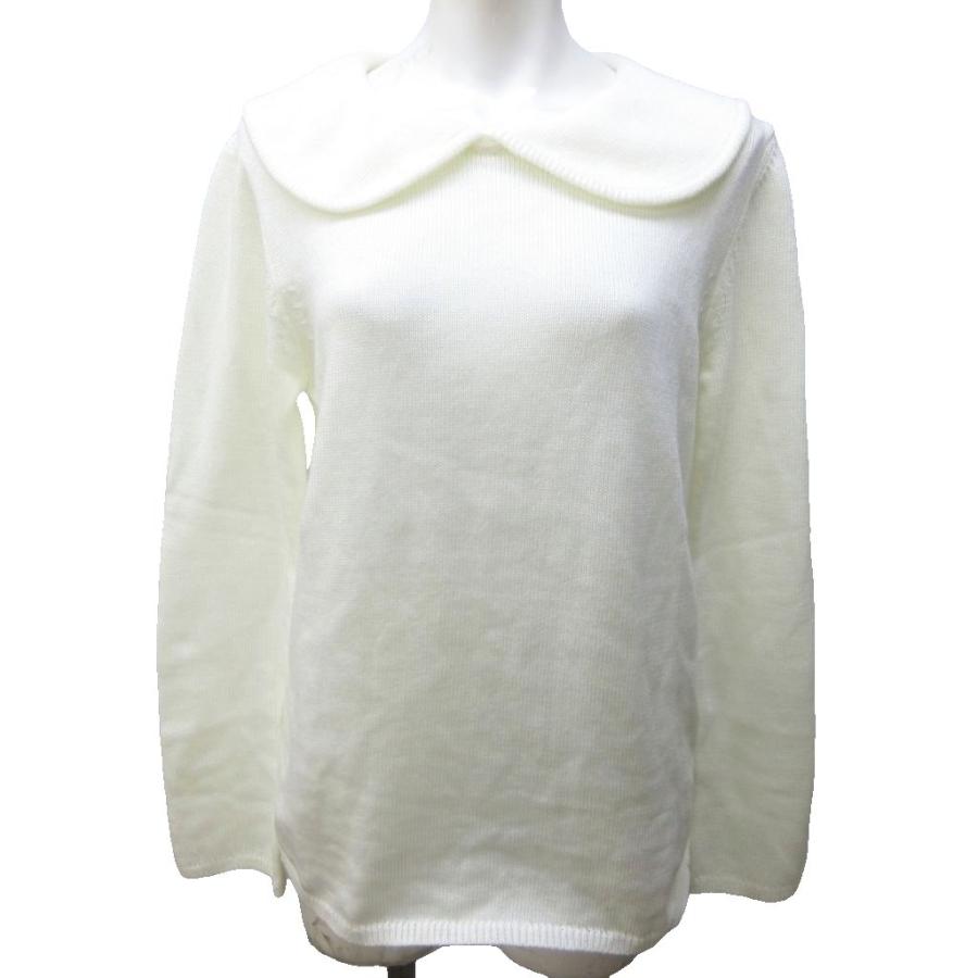 コムデギャルソンコムデギャルソン●丸襟ニットソー コムデギャルソン COMME des GARCONS AD2022 ピーターパンカラー