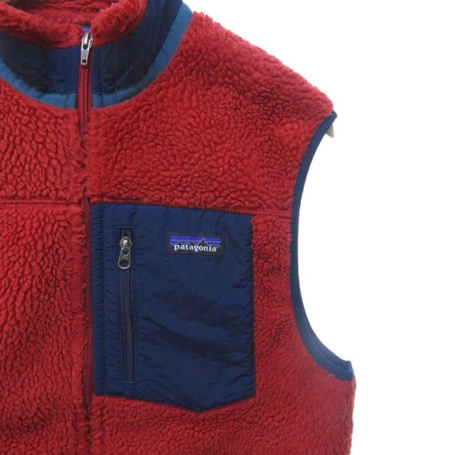 パタゴニア Patagonia クラシック レトロX ボアベスト ナイロン 赤