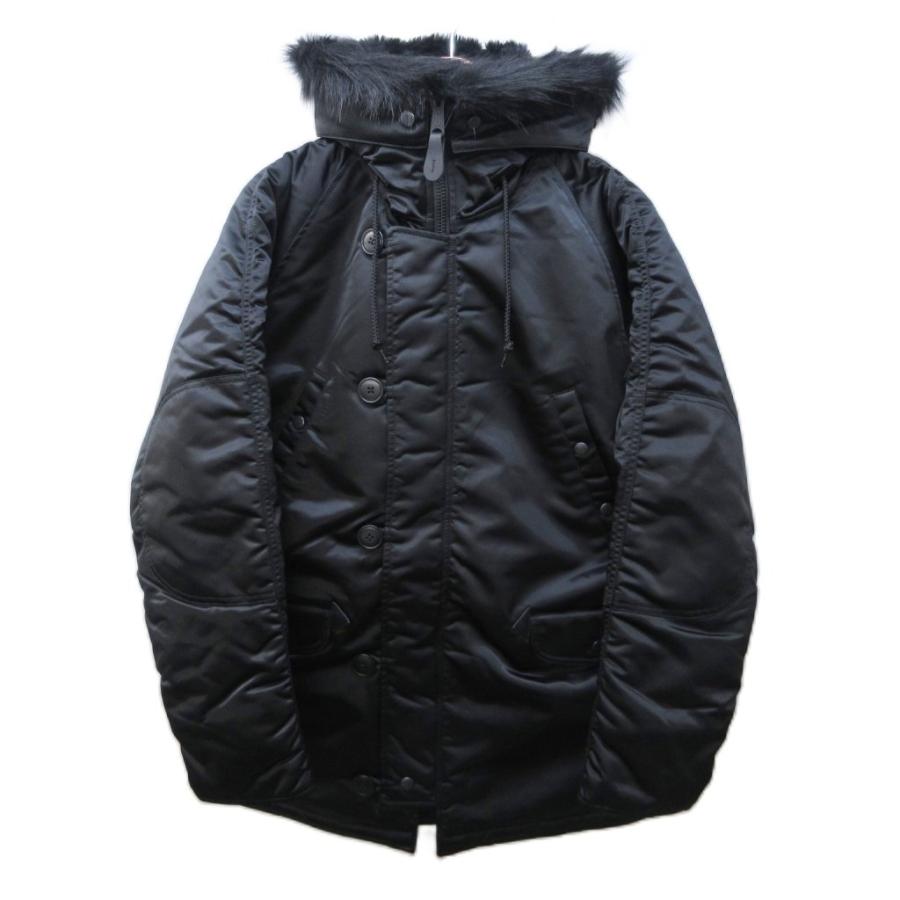 新品 ☆ALPHA　アルファ　フライトジャケット 黒 Alpha Industries（アルファ・インダストリーズ） アルファ フライト